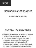 Newborn Assessment: Mihai Craiu MD PHD