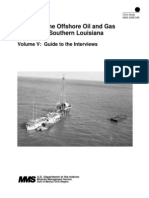 History of The Offshore Oil & Gas Industry in Southern Louisiana - Vol 5