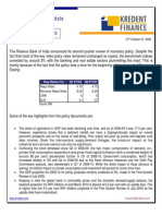 KBSL - Credit Policy Analysis