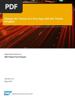 How To Guide: SAP Fiori Extensibility - Change The Theme of A Fiori App With The Theme Designer