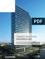 Daylight Autonomy Made Possible by Lutron