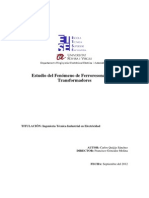 Estudio de Ferroresonancia en Transformadores PDF