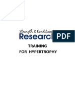 Training For Hypertrophy PDF