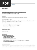 Article Iii (Bill of Rights) - Section 1 Procedural Due Process