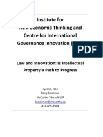 Sookman INET CIGI Law and Innovation Paper