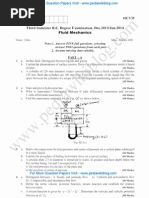 Fluid Mechanics Jan 2014