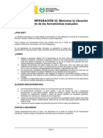 32 - Minimizar La Vibración y El Ruido de Las Herramientas Manuales