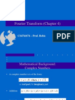 Fourier Transform (Chapter 4) : CS474/674 - Prof. Bebis