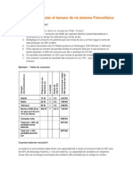 Pasos para Calcular El Tamano de Mi Sistema Fotovoltaico