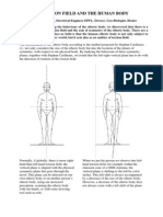 Torsion Field and The Human Body