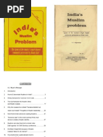 INDIA'S MUSLIM PROBLEM by V. T. Rajshekar