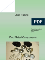 Zinc Plating: Randhir Kumar Singh Asst Professor Opjit