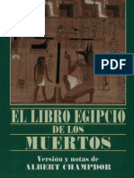 Champdor, Albert - El Libro Egipcio de Los Muertos