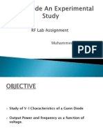 Gunn Diode Characteristics