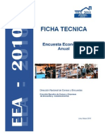 Ficha Tecnica Encuesta Economica Anual 2010