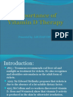 Importance of Vitamin D Therapy