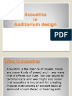 Acoustics