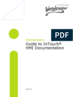 Wonderware Guide To InTouch® HMI Documentation