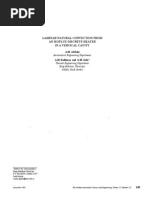 Laminar Natural Convection From An Isoflux Discrete Heater in A Vertical Cavity