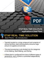 ETAP Real Time - Steel Plant