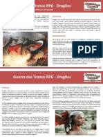 Guerra Dos Tronos RPG - Materiais Diversos