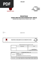 Usulan Format Registrasi K3