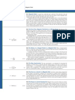 Concept Summary: Chapter 21 Magnetic Forces and Magnetic Fields