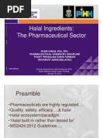 Prof Dr. Zhari - Halal Pharma Ingredients