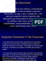 Requisitos Não Funcionais