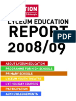 Lyceum Education Report 0809