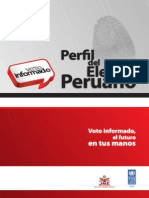 Perfil Del Elector Peruano