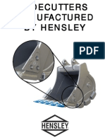 Sidecutters Manufactured by Hensley