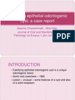 Calcifying Epithelial Odontogenic Cyst