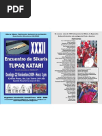 XXXII Encuentro Sikuris Tupaq Katari - 2009