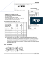 High Power Switching Applications Hammer Drive, Pulse Motor Drive and Inductive Load Switching