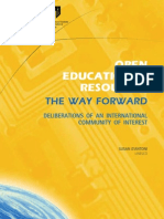 OER Way Forward 