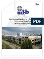 Iiitb Admission Brochure 2014