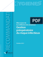 Gestion Préopératoire Du Risque Infectieux