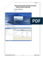 Passing Data Between JSP Pages: 9. Creation of Dynamic Content in Web Application Using JSP