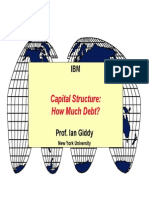 IBM Capital Structure