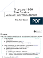 Euler Equation by Jameson Method