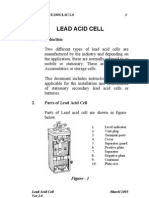 Handbook On Lead Acid Cell For Railway Signaling