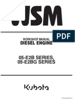 Kubota Workshop Manual