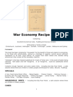 War Economy Recipe Book