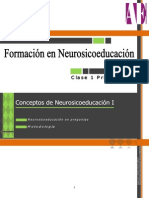 Conceptos de Nse I Neurosicoeducación en Preguntas