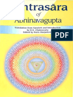 Abhinavagupta - Tantrasara (Chakravarty and Marjanovic Edition) PDF