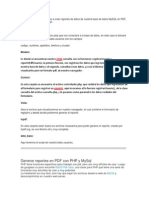 Php-Mysql-Reporteador Con Libreria TCPDF