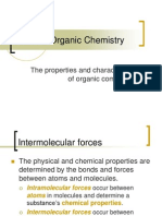 SCH 4U - Bonds Properties of Organic Compounds