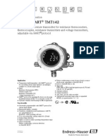 Tmt142 Temperature Transmeter-Endress Hauser