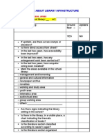 Questionnaire Library Infrastructure